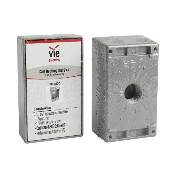 Cajas Eléctricas Rectangulares 2 x 4"